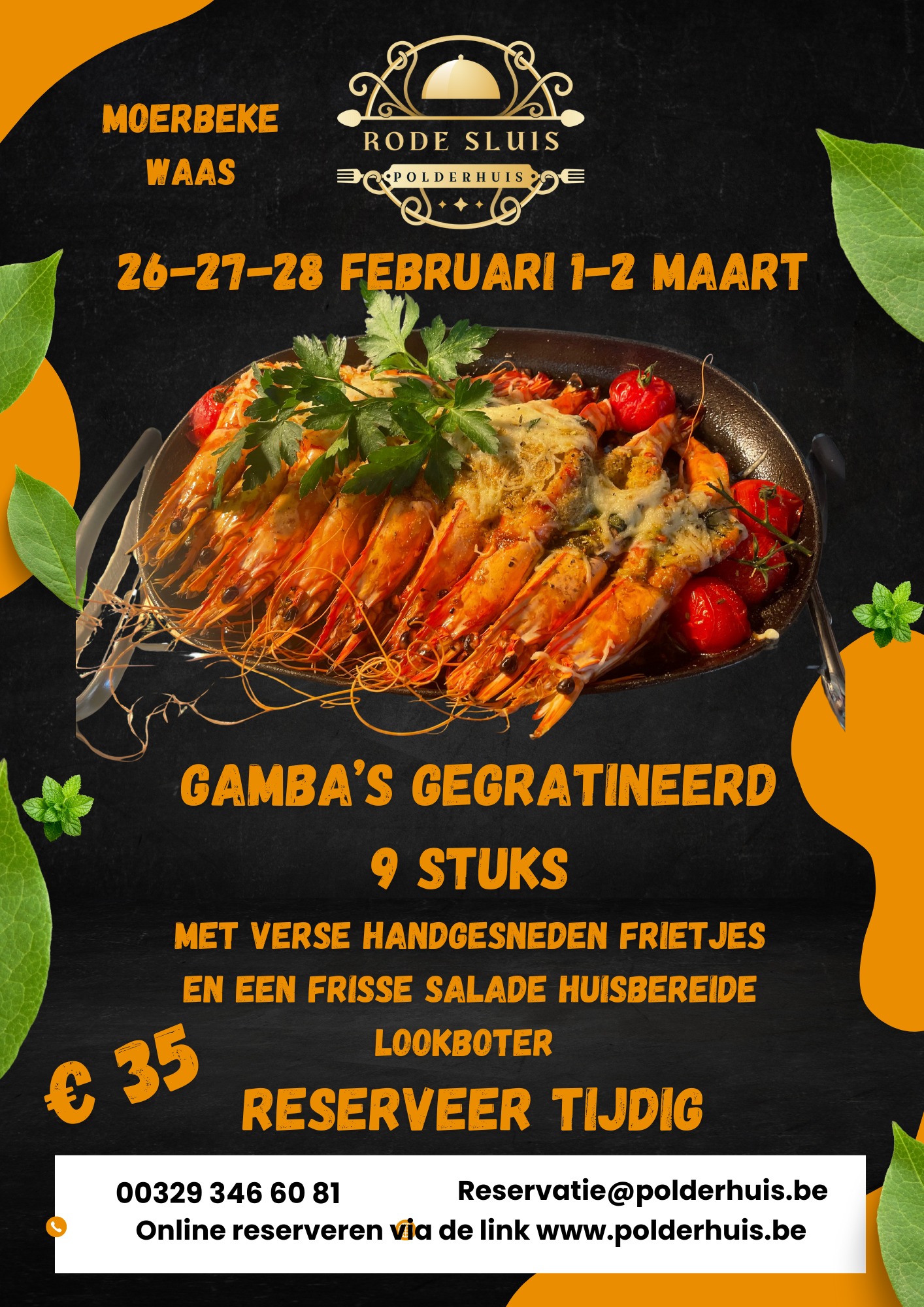 Foto Gegratineerde gamba's